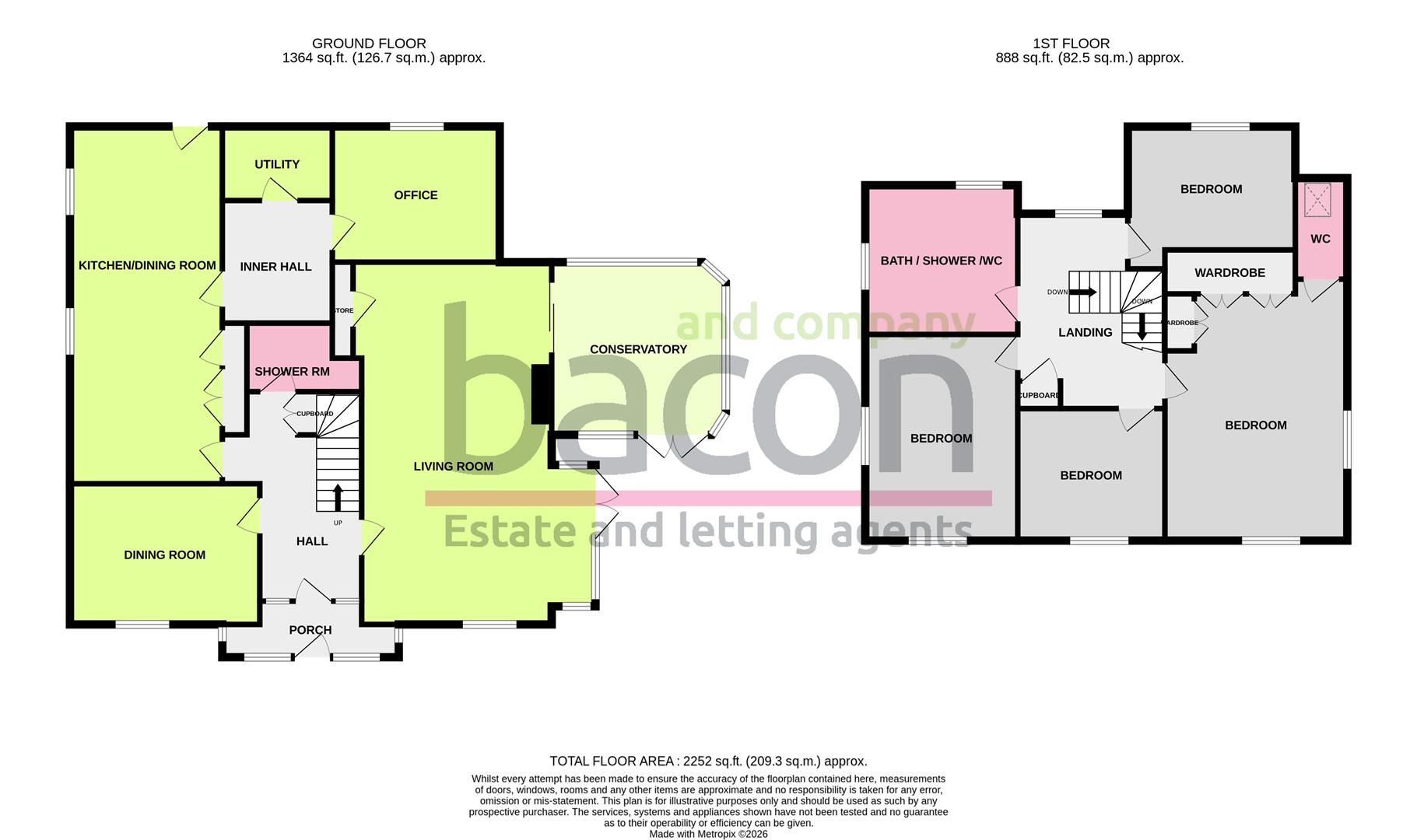 Floor Plan | House - Detached | Parklands Avenue, Goring-By-Sea, BN12 | For Sale